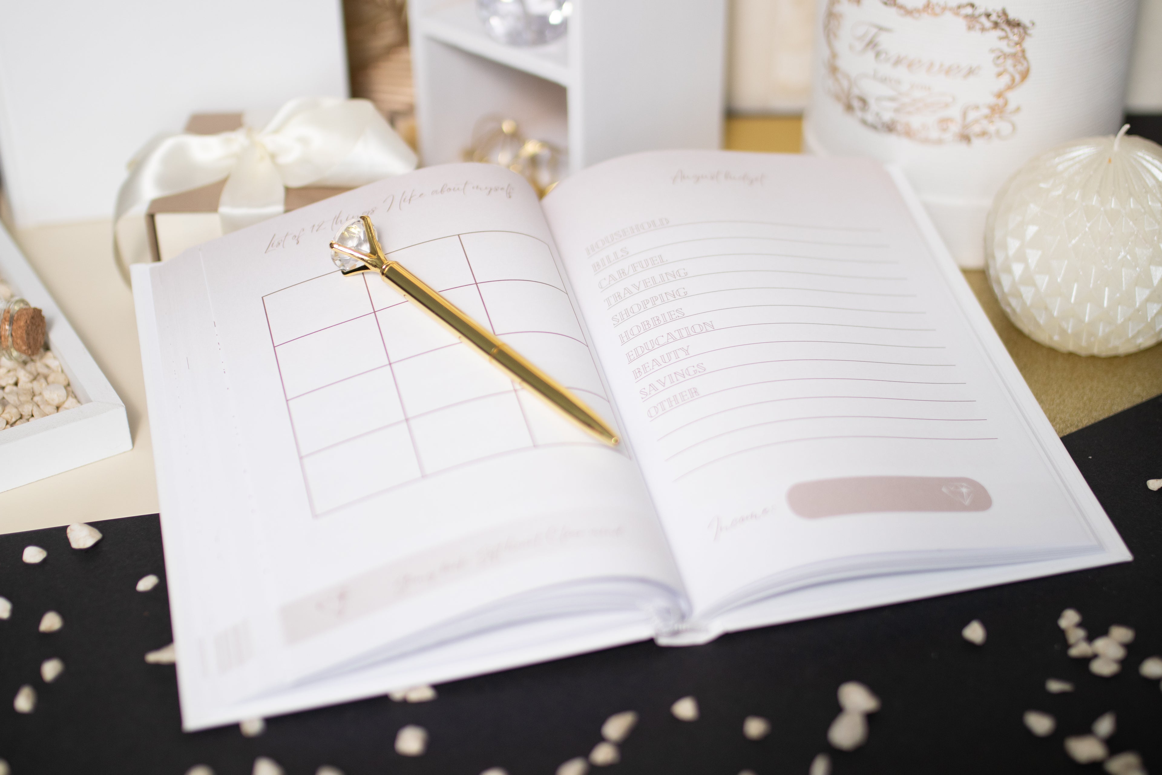 myDiamina Diary - black