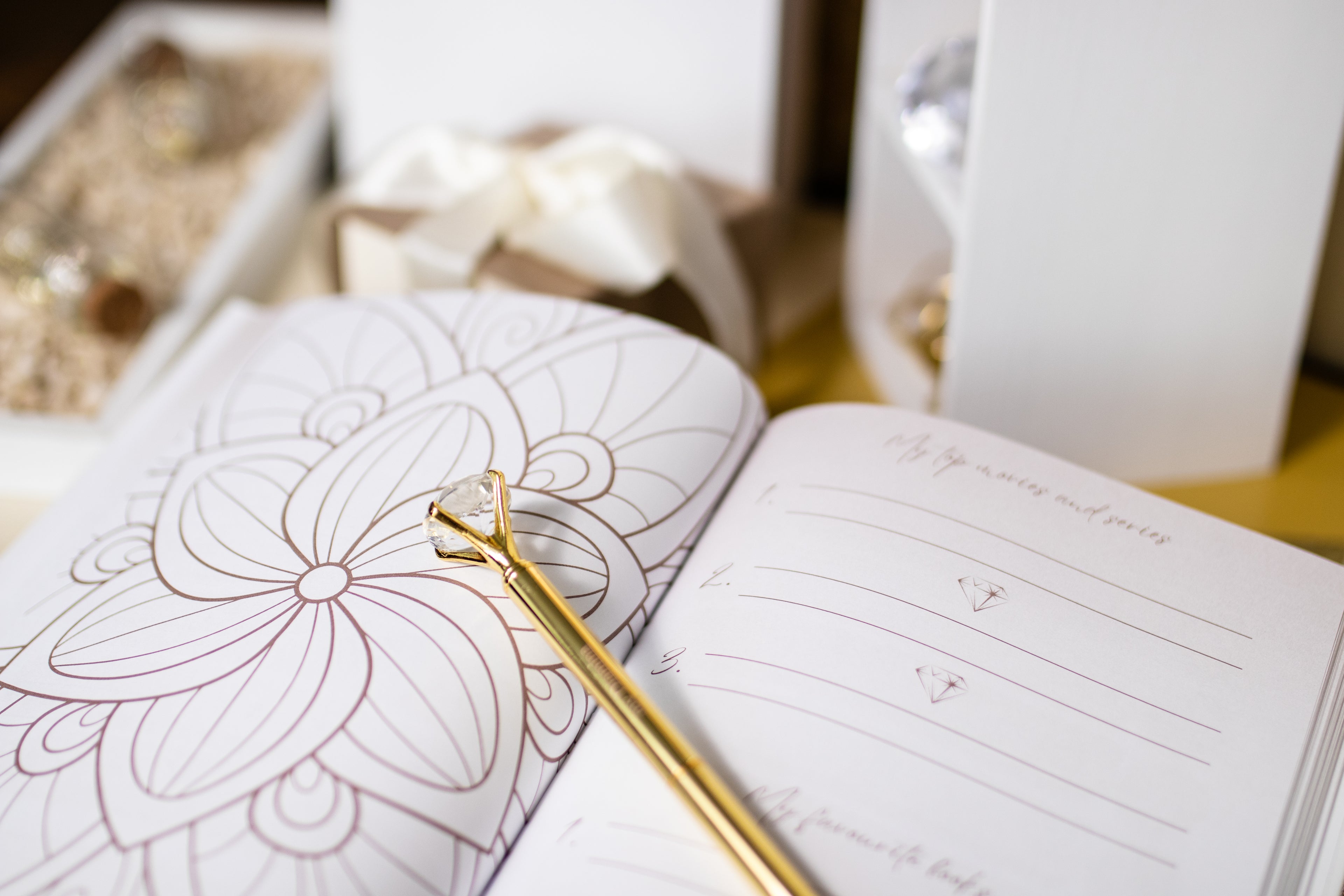 myDiamina Diary - white