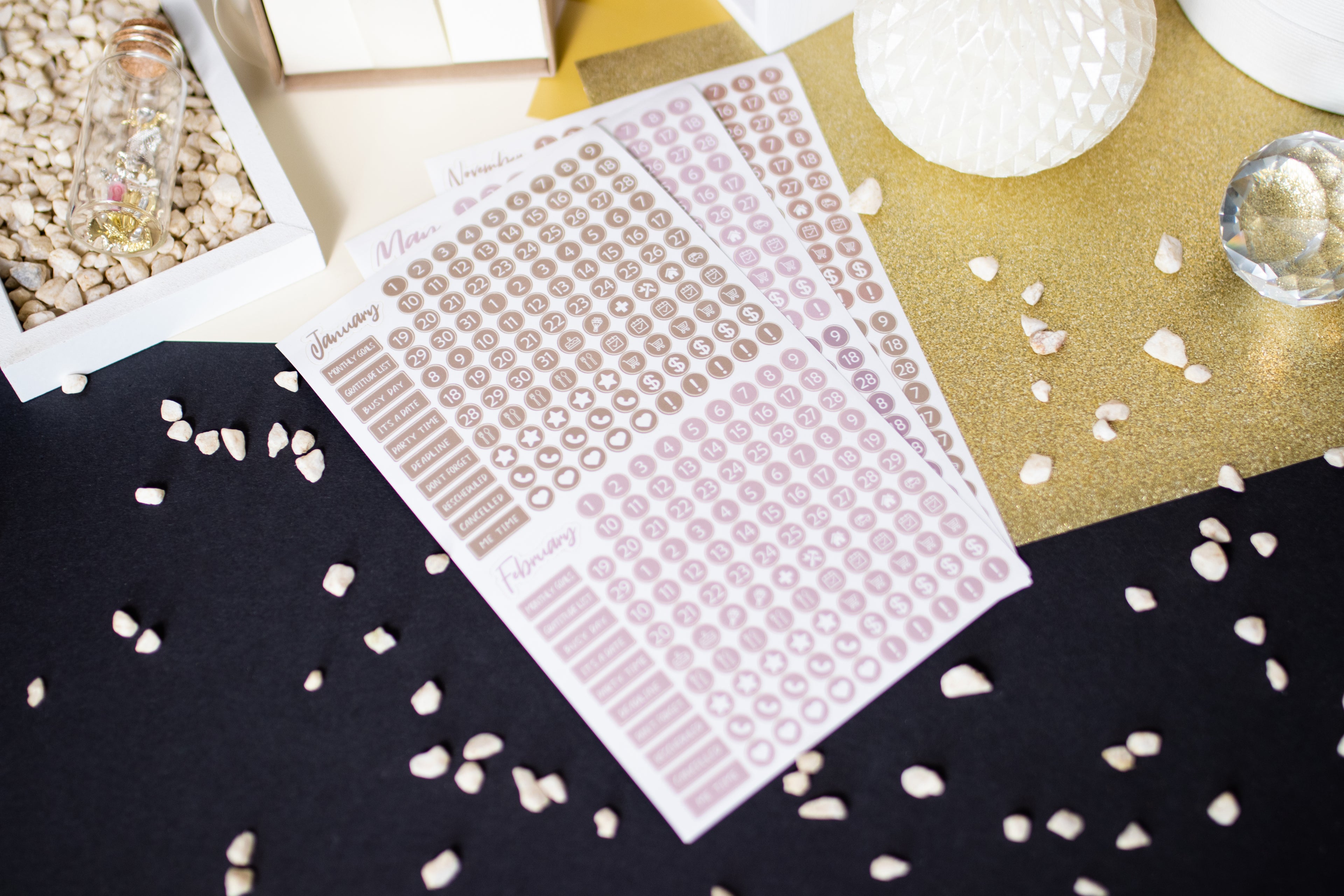 Date stickers