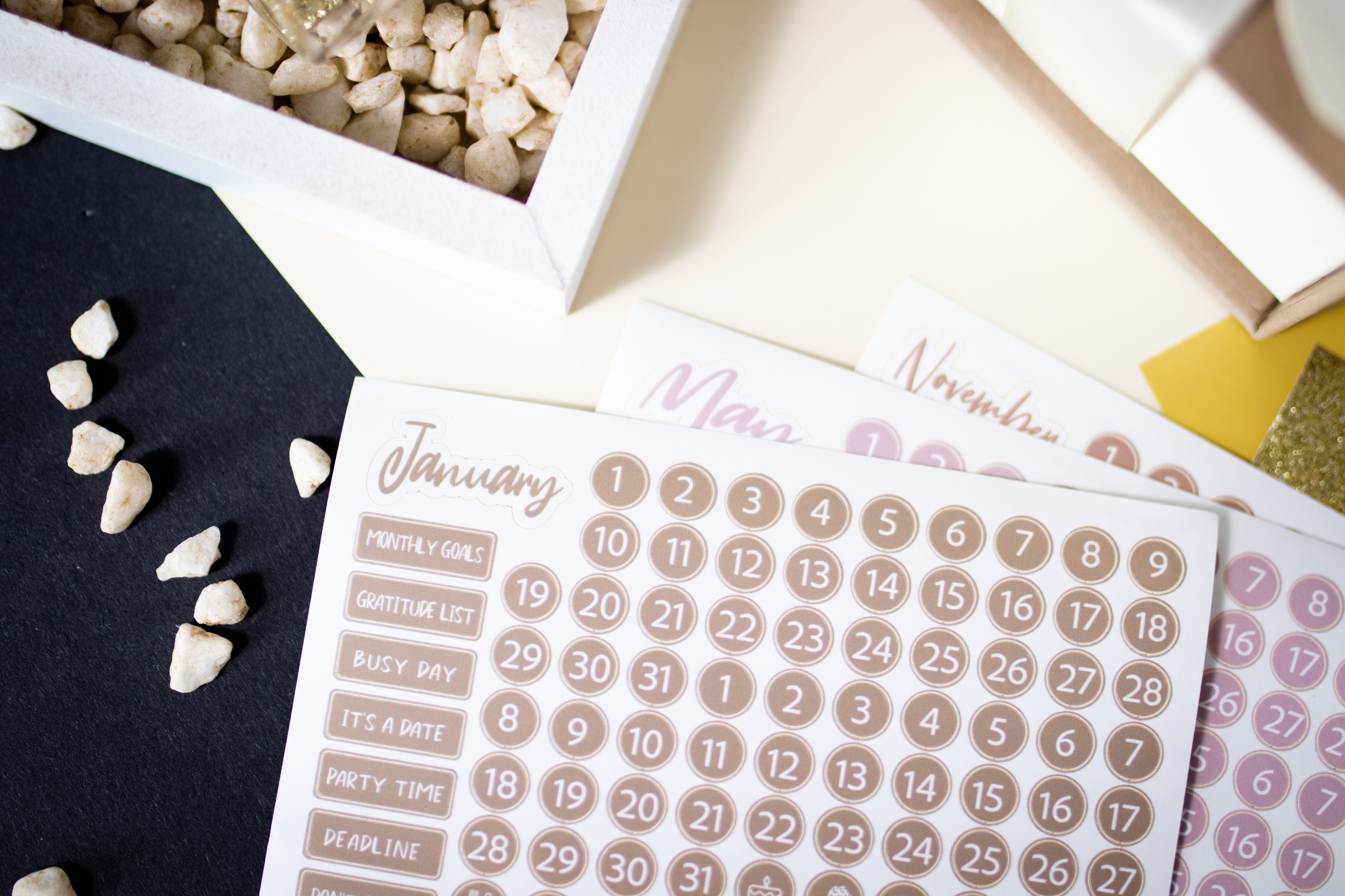 Date stickers